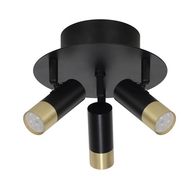 Taklampa 3xMini GU10